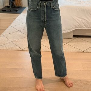Agolde 90s Crop Straight Jeans